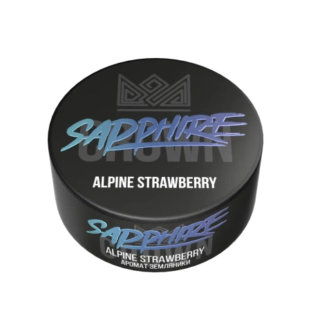 Табак Sapphire Crown 100гр Alpine Strawberry М