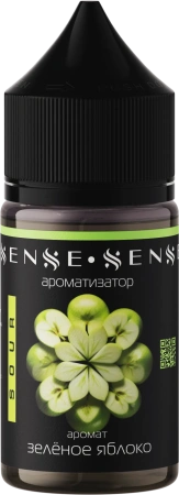 Ароматизатор Sense 14мл Sour - Зеленое яблоко
