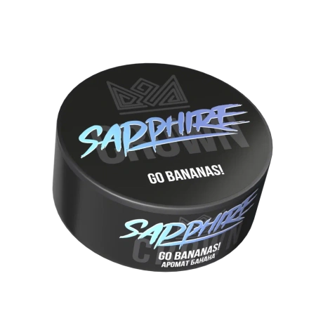 Табак Sapphire Crown 100гр Go Bananas М — фото 3