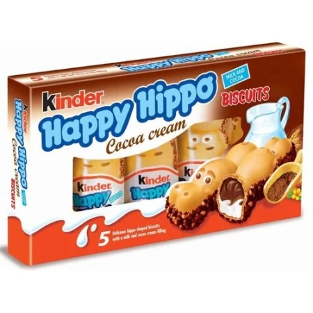 Печенье Kinder Happy Hippo 103,5г Cacao